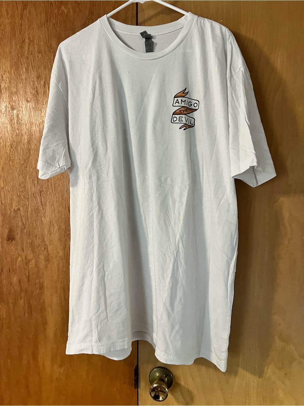 White Graphic Tee - Men's Casual Shirt